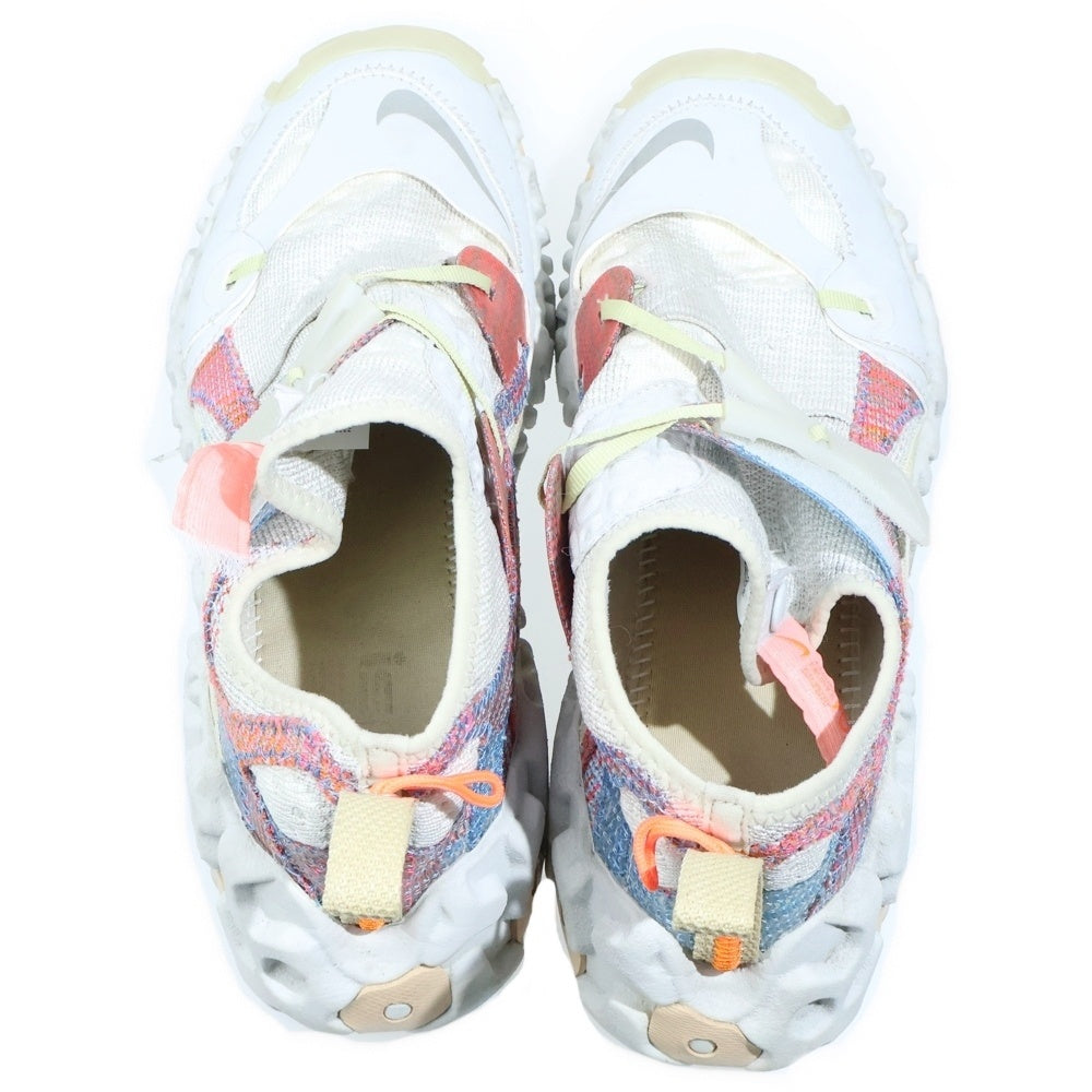 NIKE(ナイキ) ISPA OVERREACT FLYKNIT LIGHT BONE CD9664-100 オーバーリアクト フライニット ライト ボーン ローカットスニーカー US9/27cm マルチ