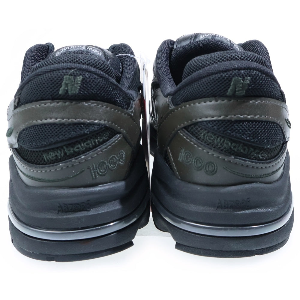 New Balance(ニューバランス) 1000 M1000UA ローカットスニーカー US7/25.0cm ブラック