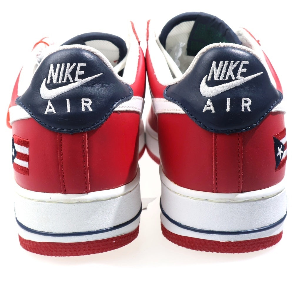 NIKE(ナイキ) 【観賞用2003年製】AIR FORCE 1 PUERTO RICO 4 624040-641 エアフォース1 プエルトリコ4 ローカットスニーカー US10.5/28.5cm レッド