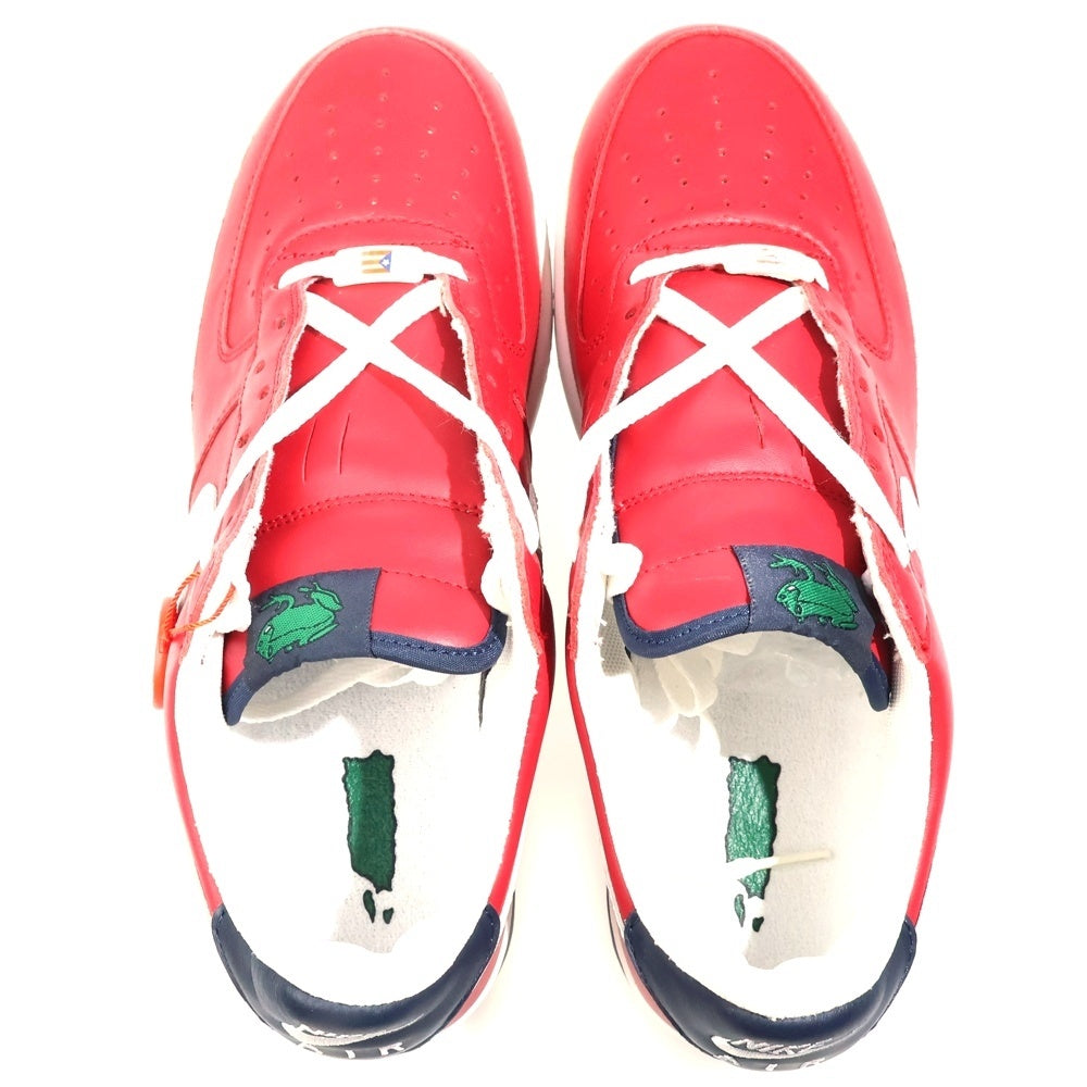 NIKE(ナイキ) 【観賞用2003年製】AIR FORCE 1 PUERTO RICO 4 624040-641 エアフォース1 プエルトリコ4 ローカットスニーカー US10.5/28.5cm レッド