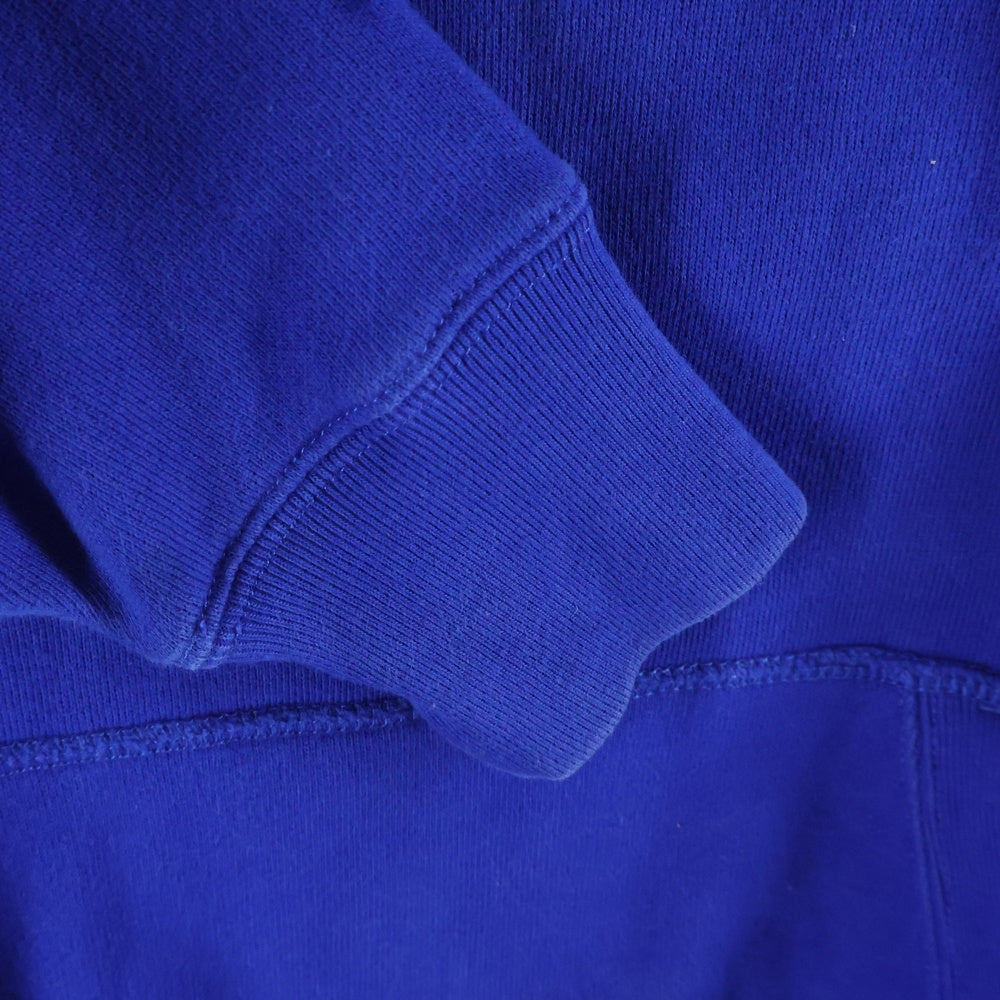 RALPH LAUREN(ラルフローレン) フロントロゴ刺繍 スウェットプルオーバーパーカー コットン ブルー