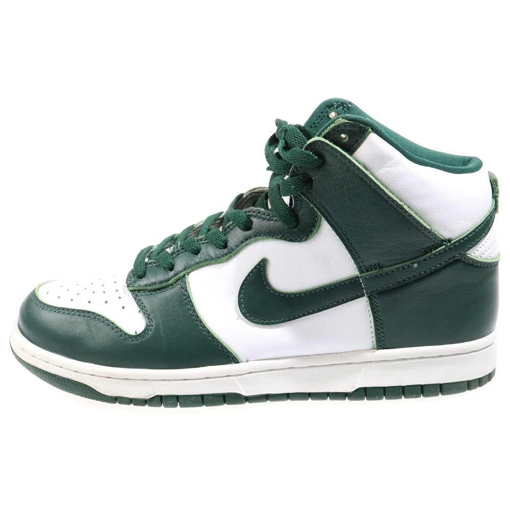 NIKE(ナイキ) DUNK HI SP CZ8149-100 ダンク ハイカットスニーカー US9.5/27.5cm ホワイト/グリーン