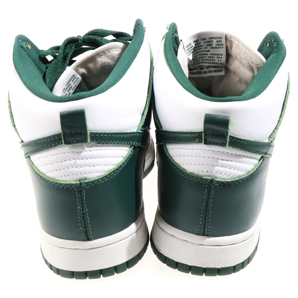 NIKE(ナイキ) DUNK HI SP CZ8149-100 ダンク ハイカットスニーカー US9.5/27.5cm ホワイト/グリーン