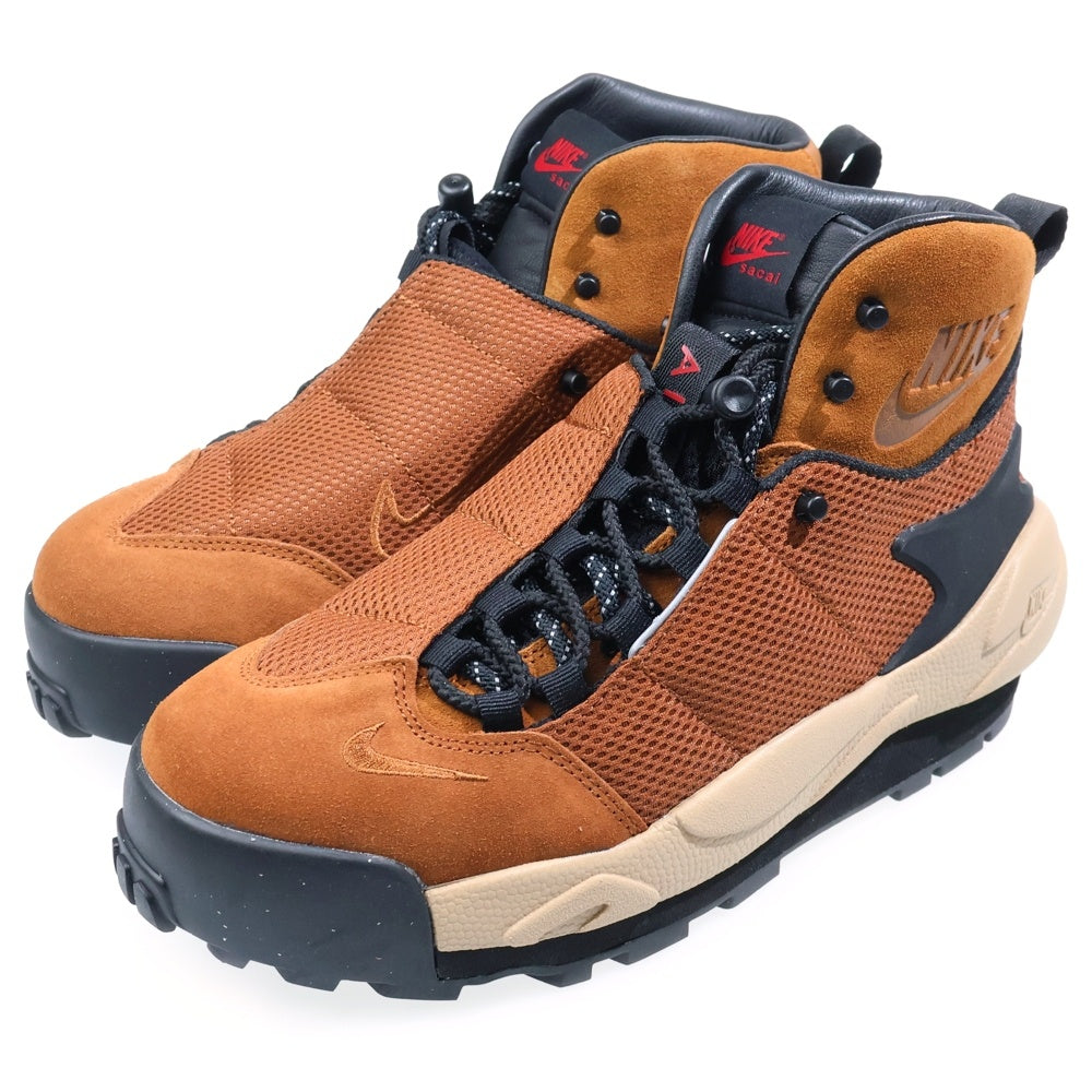 NIKE(ナイキ) ×sacai MAGMASCAPE SP FN0563-200 サカイ マグマスケープ ハイカットスニーカー ブラウン US9.5/27.5cm