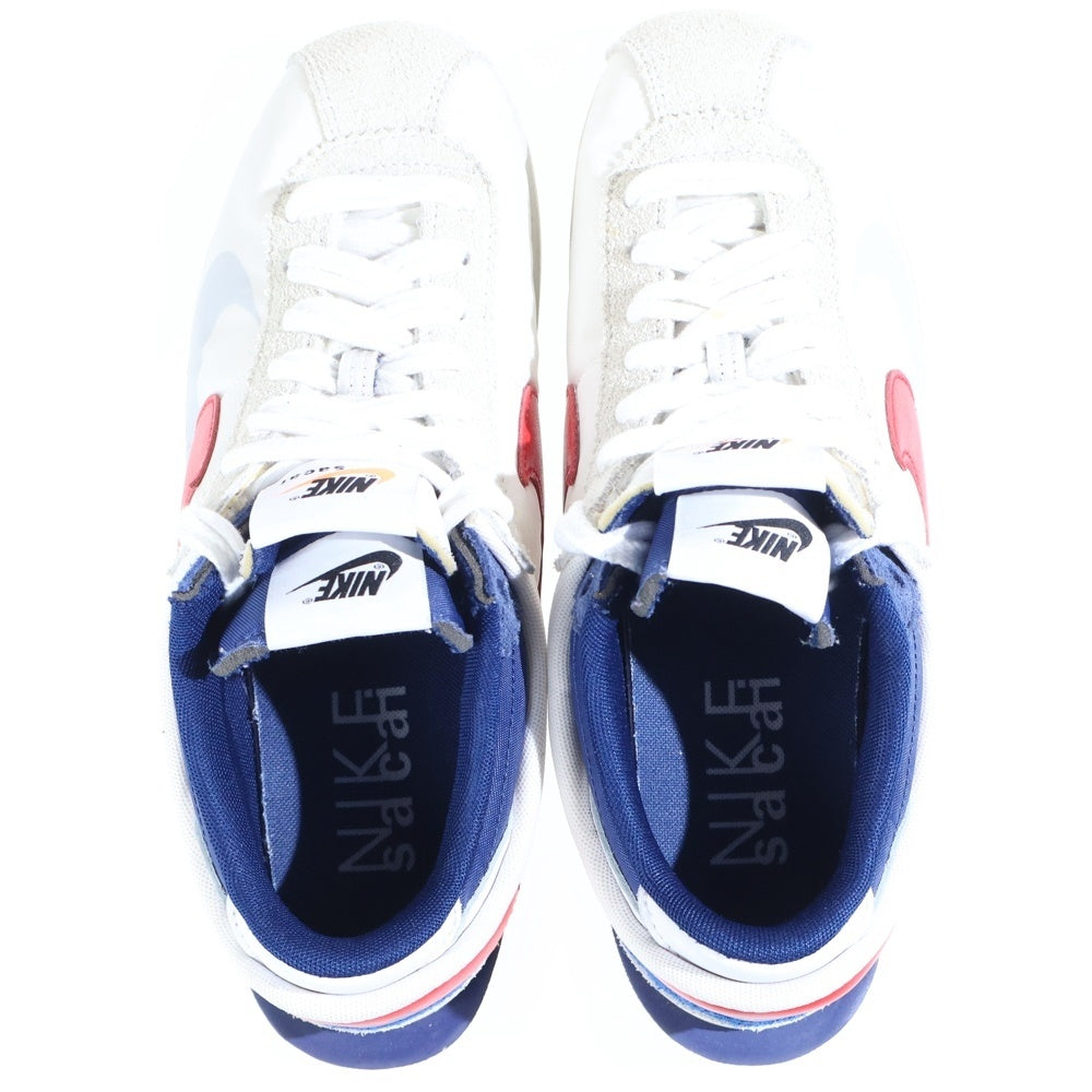 NIKE(ナイキ) ×sacai ZOOM CORTEZ SP DQ0581-100 サカイ ズーム コルテッツ ローカットスニーカー マルチカラー US10/28.0cm