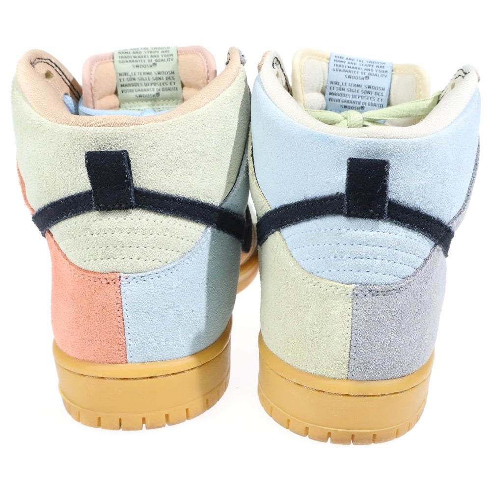 NIKE SB(ナイキエスビー) DUNK HIGH PRO EASTER SPECTRUM CN8345-001 スケートボーディング ダンク ハイ プロ イースター ハイカットスニーカー マルチ US10.5/28.5cm
