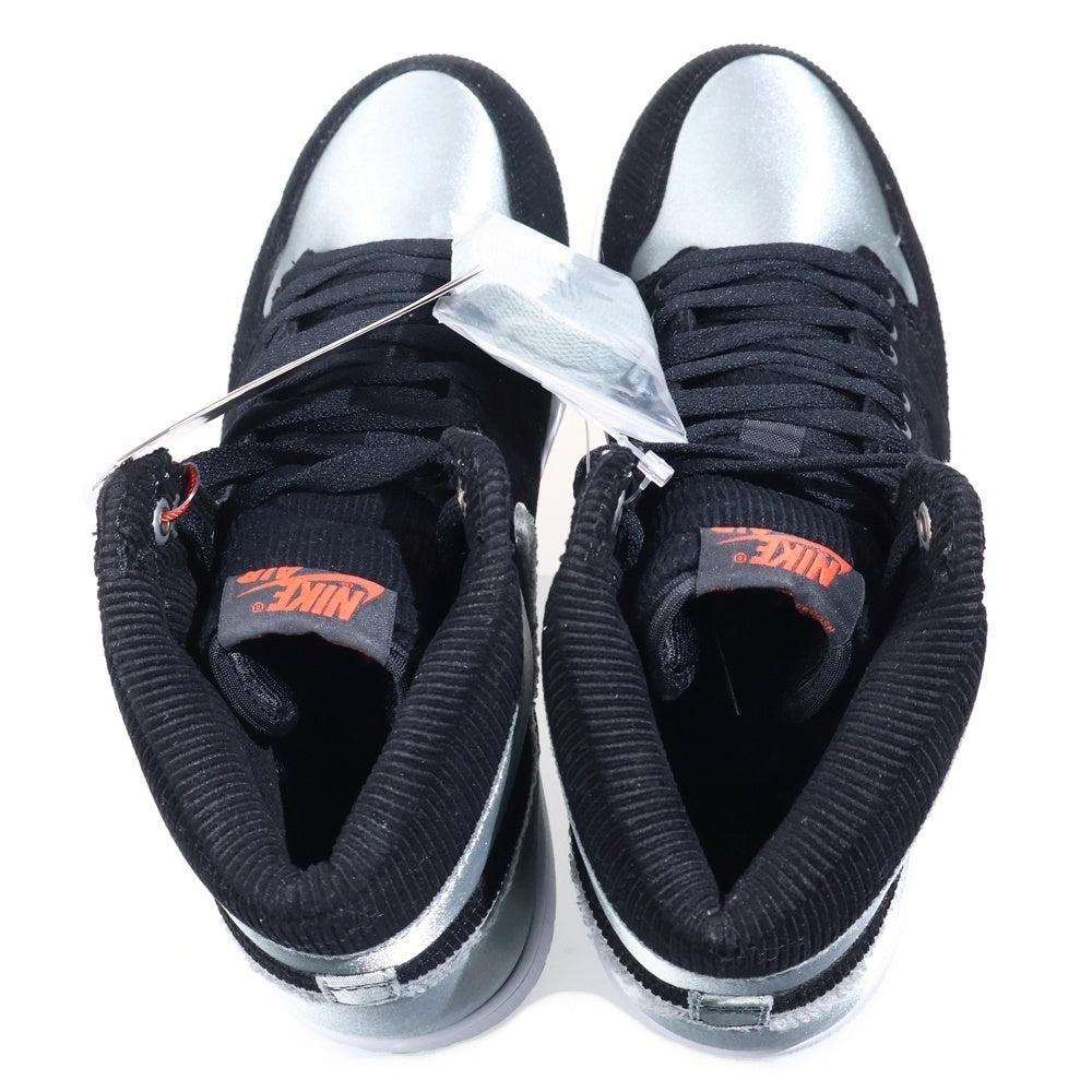 NIKE(ナイキ) ×ALEALI MAY AIR JORDAN 1 RETRO HIGH AJ5991-062 アレイリ・メイ エアジョーダン1 レトロ ハイカットスニーカー US9.5/27.5cm ブラック/グレー