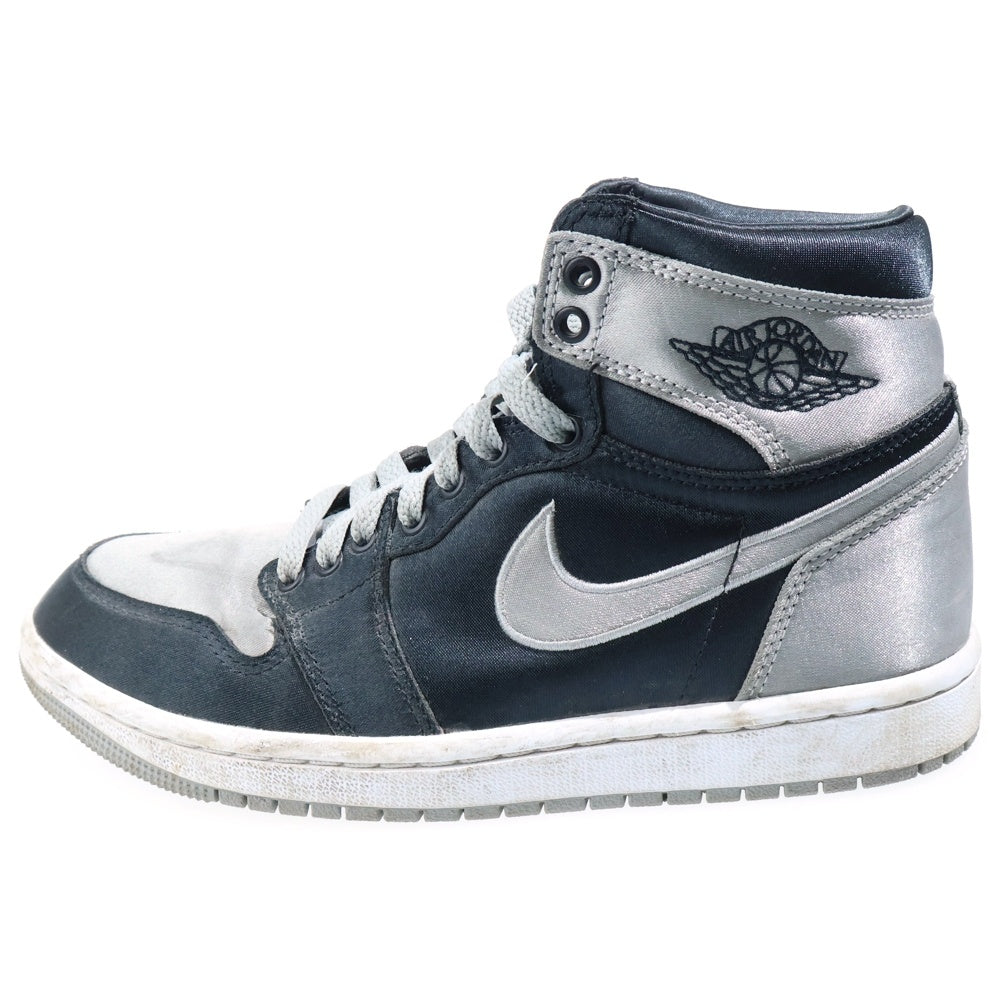 NIKE(ナイキ) WMNS AIR JORDAN 1 RETRO HIGH OG SATIN SHADOW FD4810-010 ウィメンズ エアジョーダン1 レトロ サテンシャドウ ハイカットスニーカー US6/23.0cm レディース