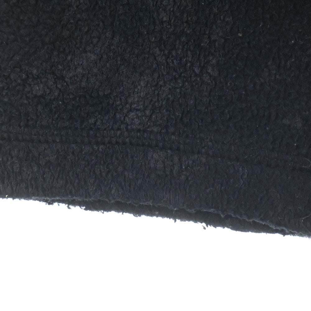 BALENCIAGA(バレンシアガ) 23AW PARIS MOON Fleece Hoodie 744435 TOVJ4 パリスムーン ダメージ加工フリーススウェットプルオーバーパーカー ブラック