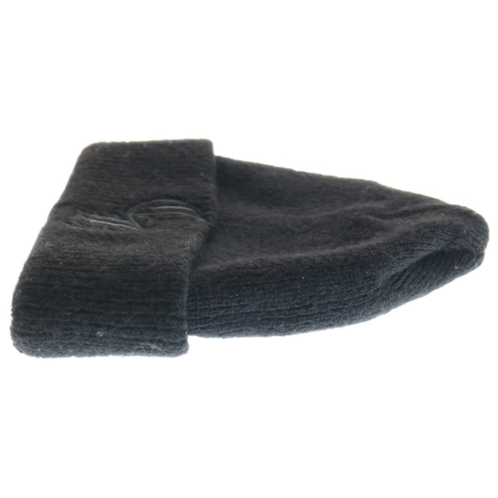 CHROME HEARTS(クロムハーツ) CH Logo Embroidery Beanie CHロゴ刺繍ビーニー ニット帽 ブラック