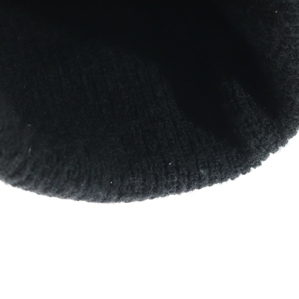 CHROME HEARTS(クロムハーツ) CH Logo Embroidery Beanie CHロゴ刺繍ビーニー ニット帽 ブラック