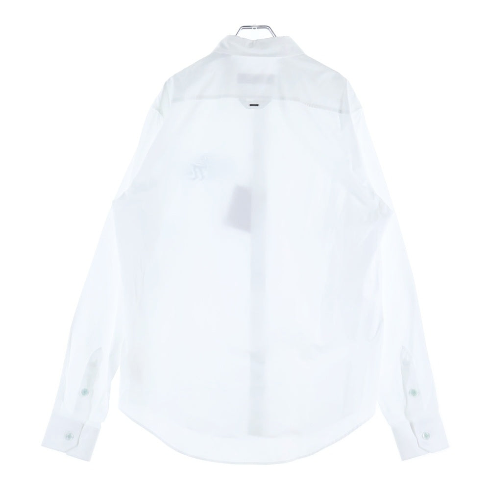 LOUIS VUITTON(ルイヴィトン) フロントロゴプリントロングスリーブ長袖シャツ RM232Q ZJ9 HPS52W ホワイト