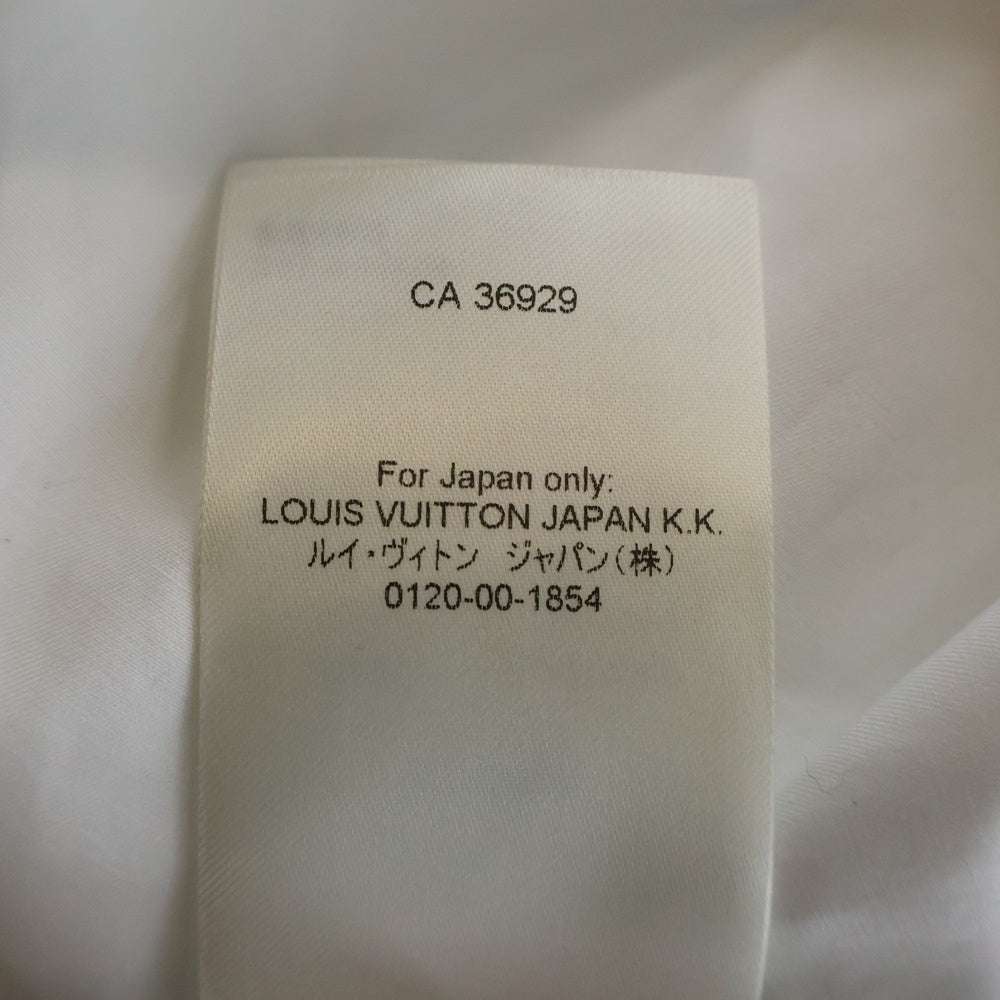 LOUIS VUITTON(ルイヴィトン) フロントロゴプリントロングスリーブ長袖シャツ RM232Q ZJ9 HPS52W ホワイト