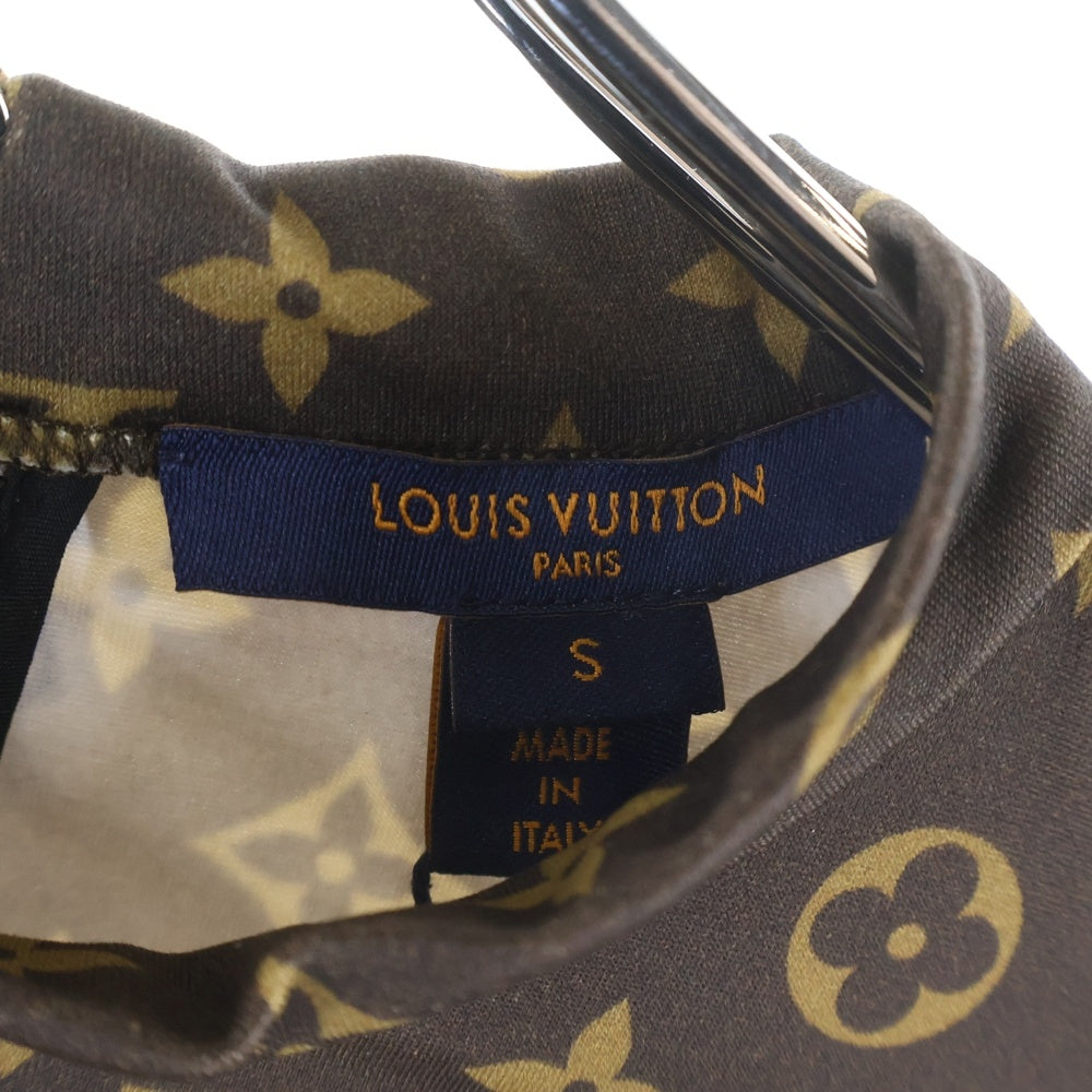 LOUIS VUITTON(ルイヴィトン) 21SS モノグラムグラフィティプリントワンピースドレス RW211B D77 FKRO32 ブラウン レディース