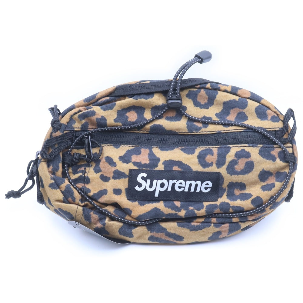 SUPREME(シュプリーム) 20AW Leopard Waist Bag レオパードウエストバッグ ブラウン