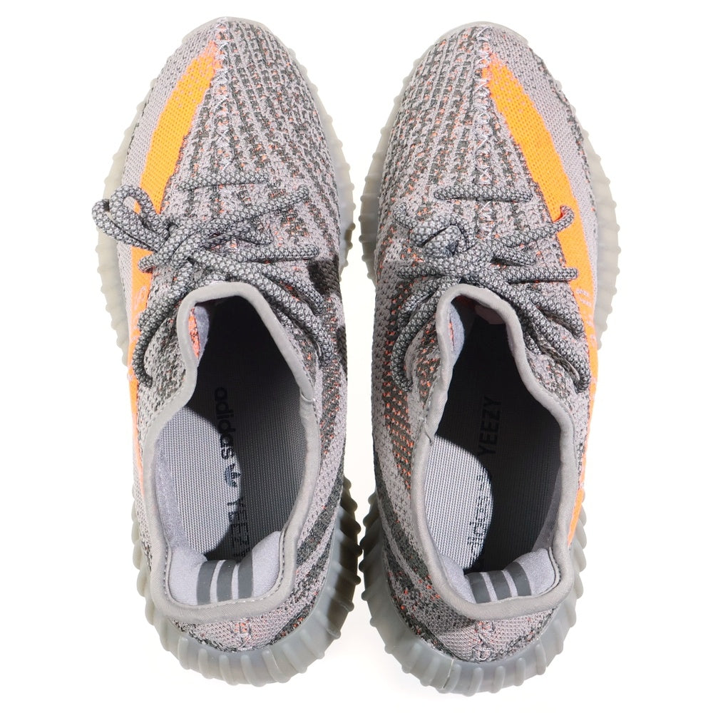 adidas(アディダス) YEEZY BOOST 350 V2 BELUGA REFLECTIVE イージーブースト リフレクターローカットスニーカー ベルーガ リフレクティブ US9.5/27.5cm GW1229 グレー/オレンジ