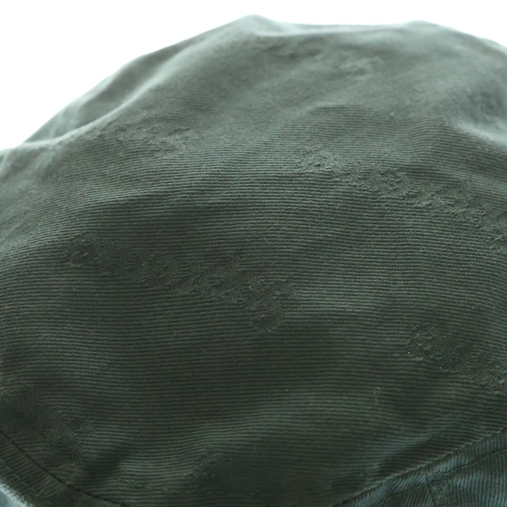SUPREME(シュプリーム) 19AW Jacquard Logos Twill Crusher ジャガードロゴツイルクラッシャー バケットハット 帽子 グリーン