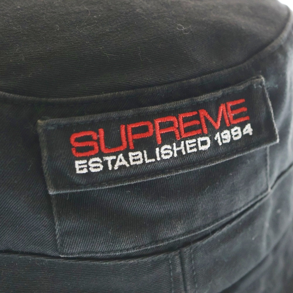 SUPREME(シュプリーム) 19SSS Pocket Crusher Hat ポケットクラッシャーハット バケットハット 帽子 ブラック