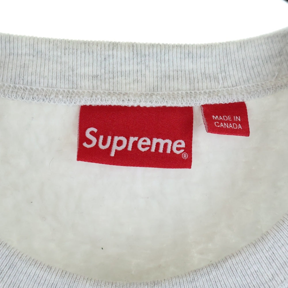 SUPREME(シュプリーム) 21AW Cities Arc Crewneck シティーズアーククルーネックスウェット グレー