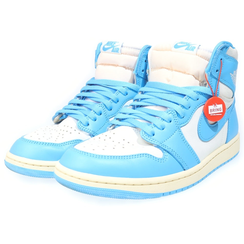NIKE(ナイキ) AIR JORDAN 1 RETRO HIGH OG UNC REIMAGINED DZ5485-402 エアジョーダン1 レトロ リイマジンド ハイカットスニーカー US10/28.0cm ホワイト/ブルー
