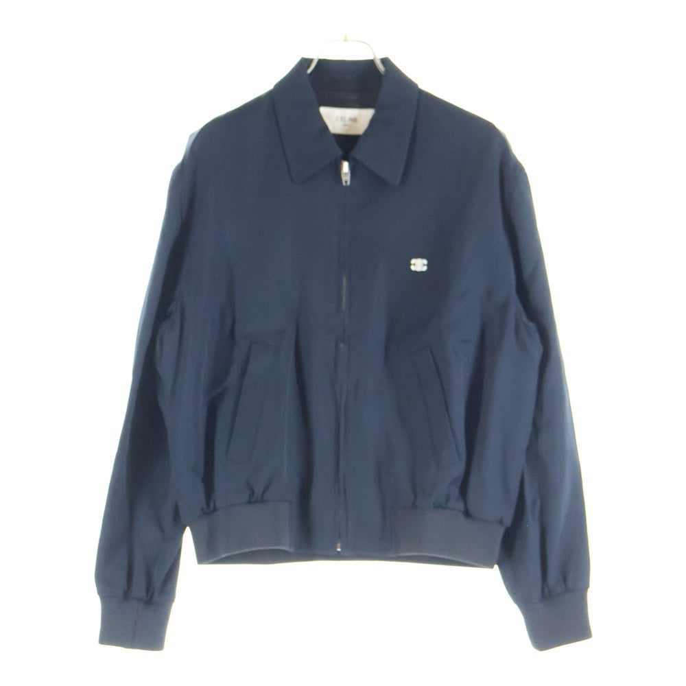 CELINE(セリーヌ) 24AW トリオンフ ジップアップ クラシックジャケット ネイビー 2W47B585X.07MR