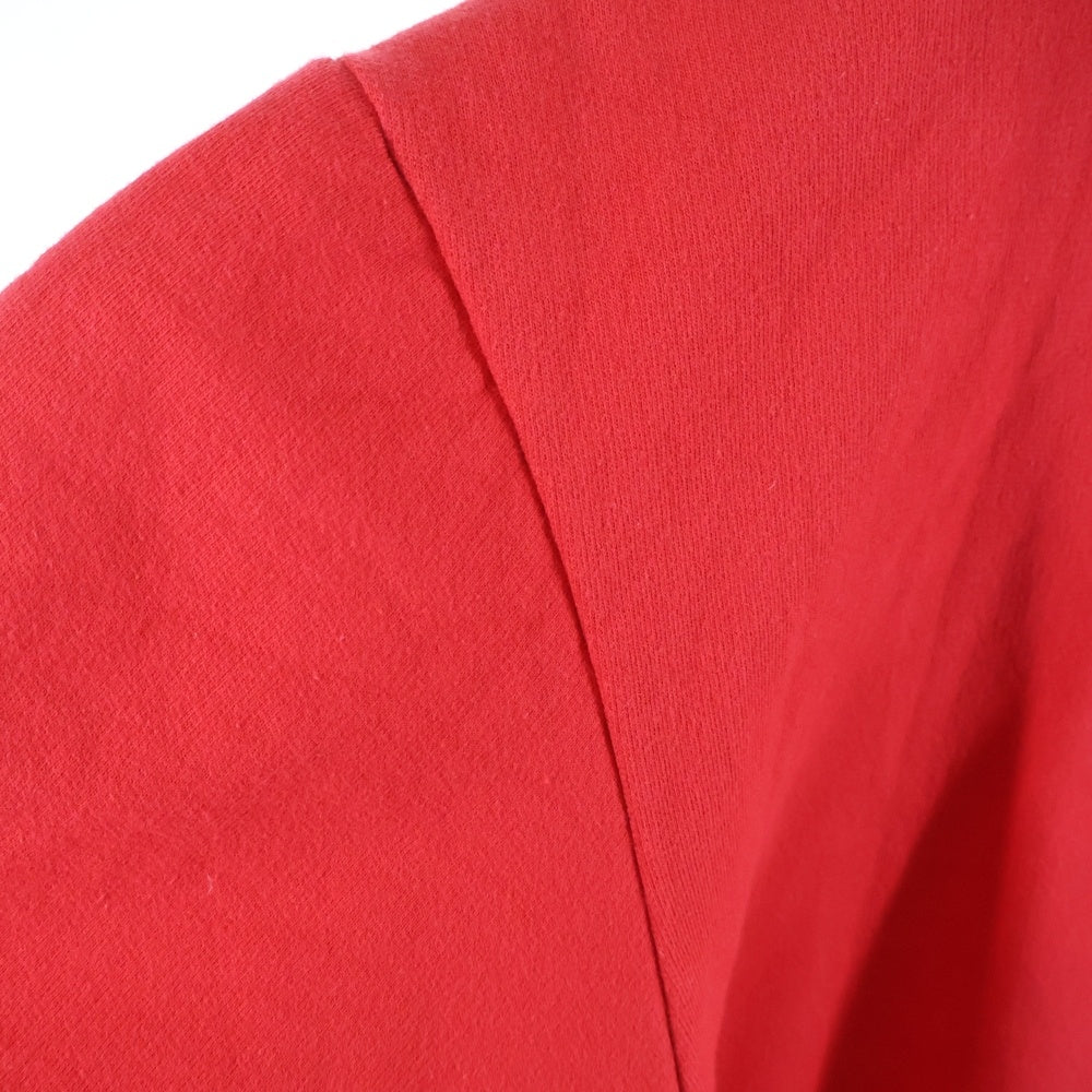 CHROME HEARTS(クロムハーツ) SWTSHRT PLVR バックスクロールラベルプリント スウェットプルオーバーパーカー レッド