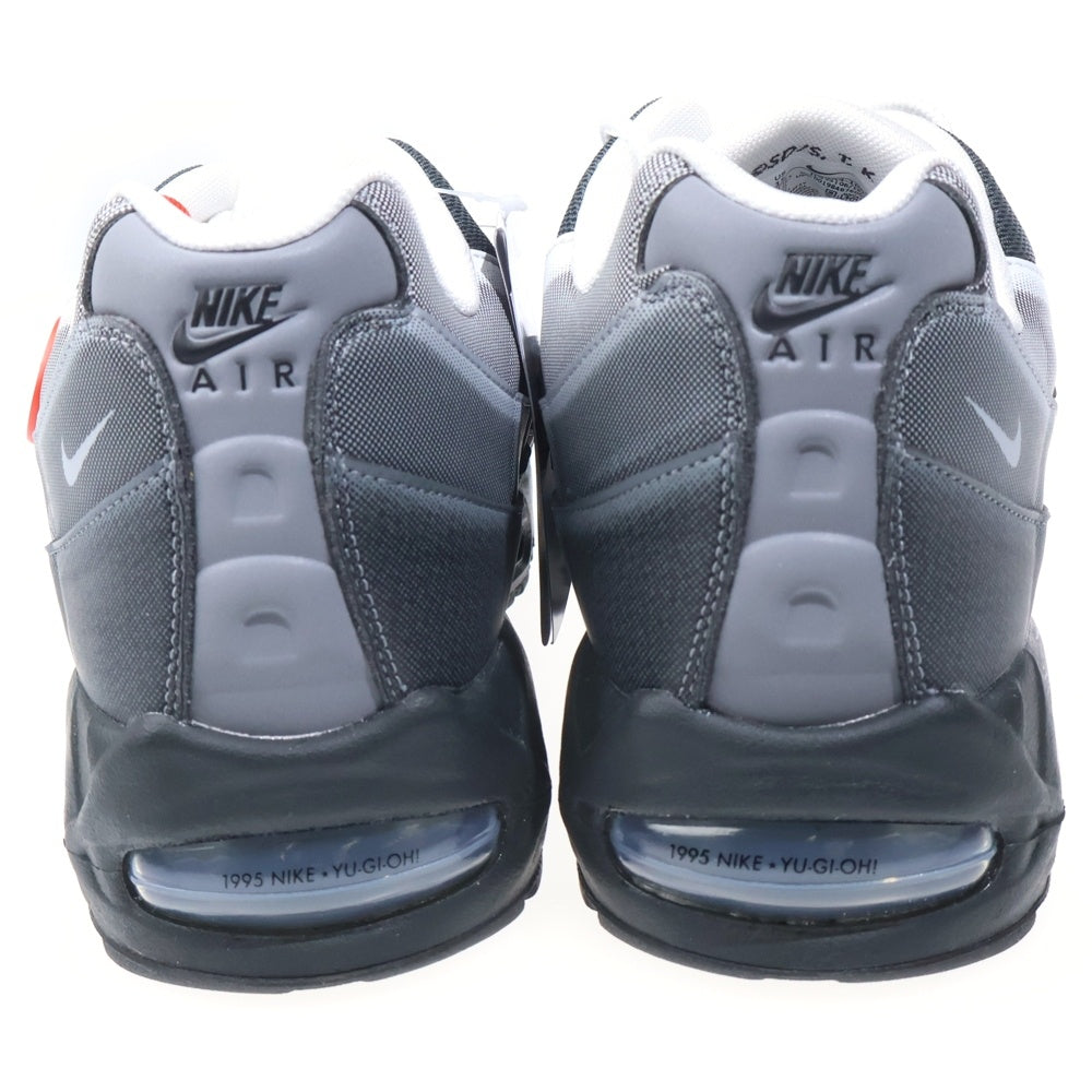 NIKE(ナイキ) ×Yu-Gi-Oh! AIR MAX 95 AIR MUSCLE JONOUCJI II7404-100 遊戯王 城之内 エアマックス95 エアマッスル ローカットスニーカー US15/33.0cm グレー