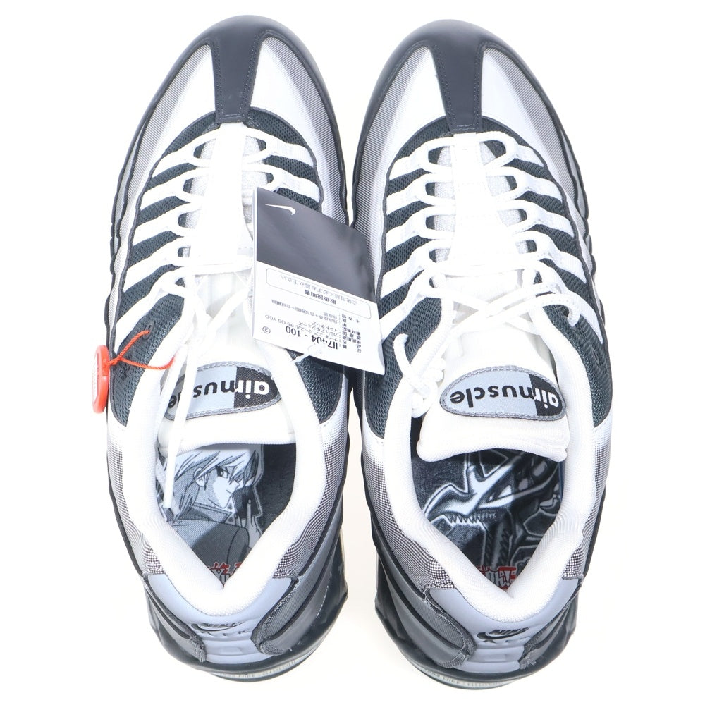 NIKE(ナイキ) ×Yu-Gi-Oh! AIR MAX 95 AIR MUSCLE JONOUCJI II7404-100 遊戯王 城之内 エアマックス95 エアマッスル ローカットスニーカー US15/33.0cm グレー