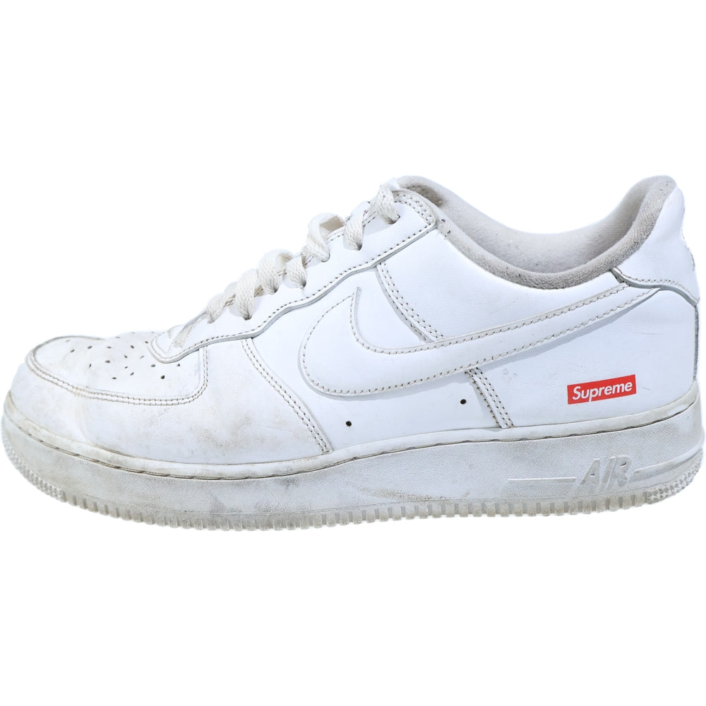 NIKE(ナイキ) ×SUPREME AIR FORCE1 CU9225-100 シュプリーム エアフォース1 ローカットスニーカー ホワイト US10/28cm