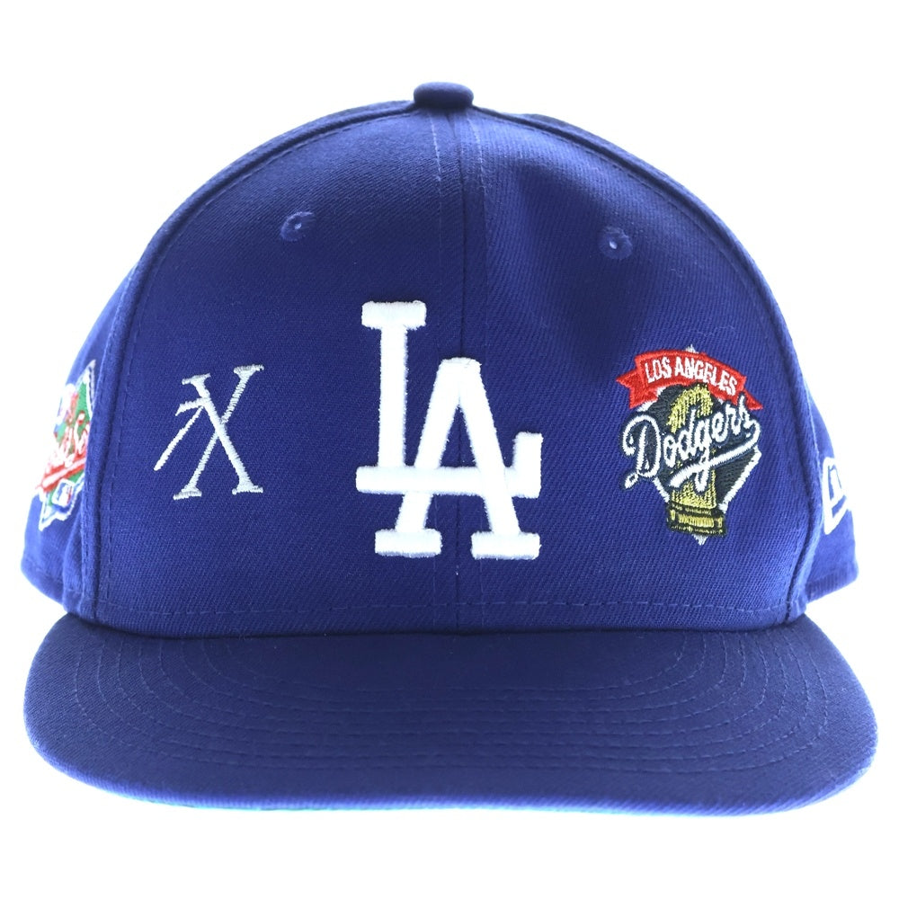 NEW ERA(ニューエラ) MLB Call Out ロサンゼルス・ドジャース ロゴ刺繍 キャップ ブルー