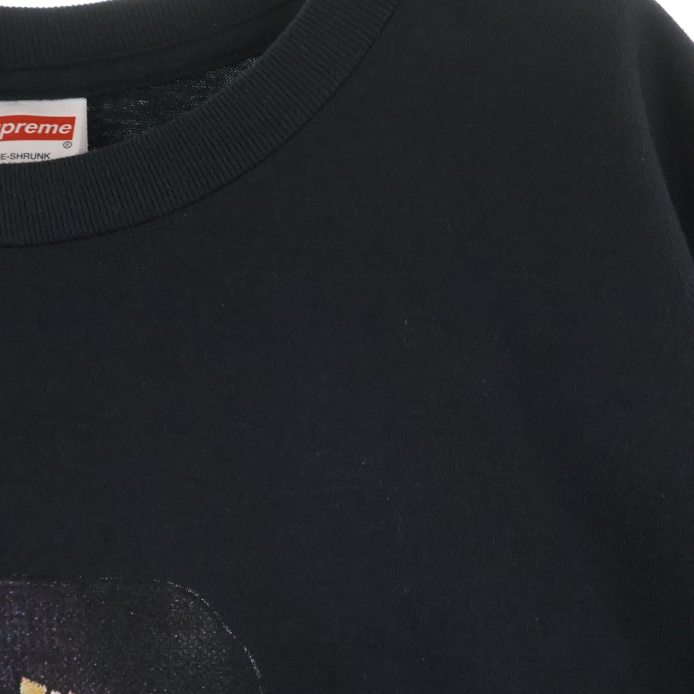 SUPREME(シュプリーム) 25AW Wu-Tang RZA TEE ラザプリント コットン クルーネック半袖Tシャツ ブラック