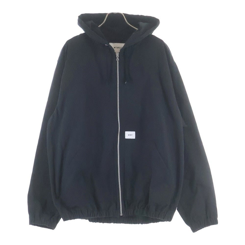 WTAPS(ダブルタップス) 24AW COTTON TWILL D00M JACKET 242WVDT-JKM01 コットンツイル ジップアップジャケット ブラック