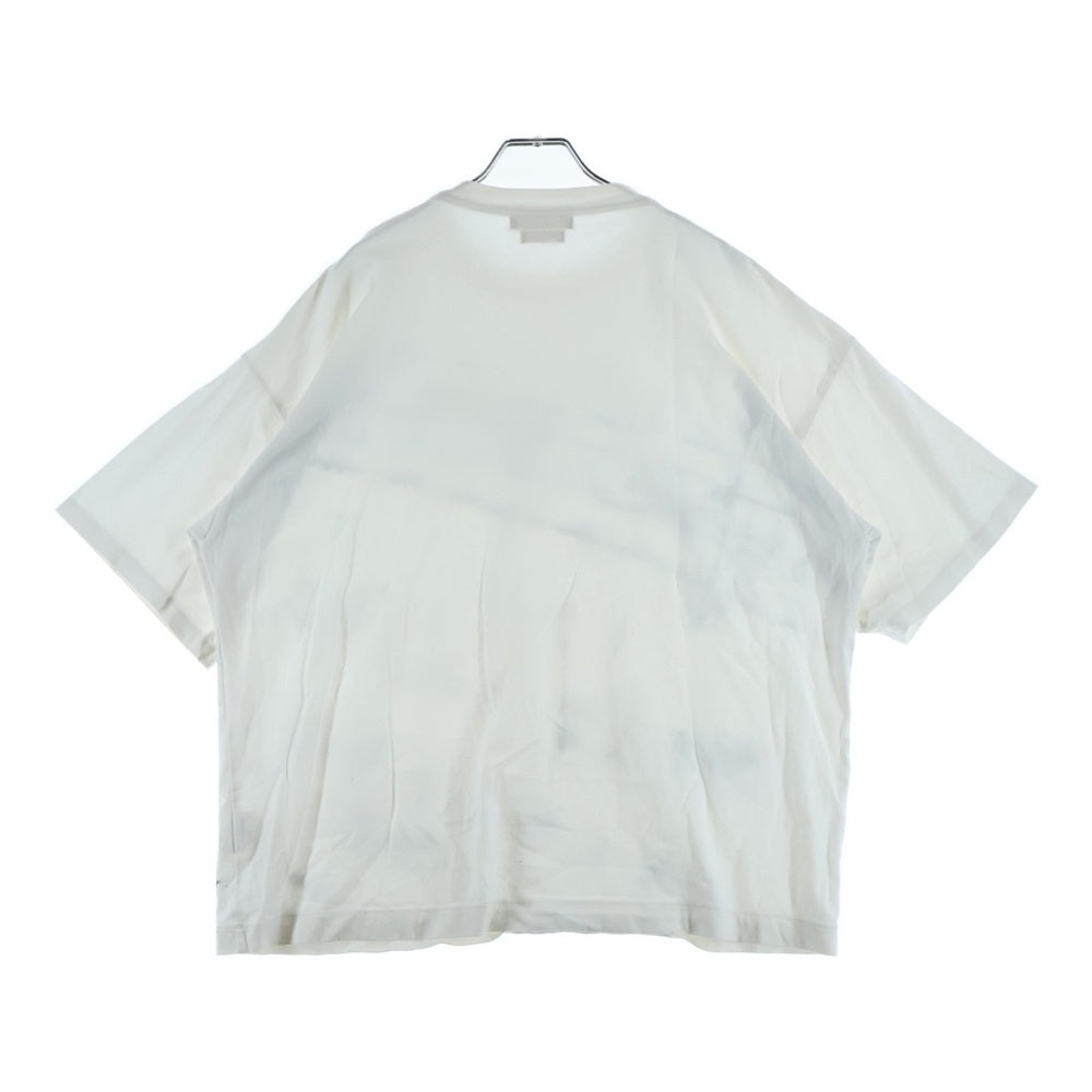 YOKE(ヨーク) ABSTRACT PAINTED T-SHIRT 半袖Tシャツ YK24SS0719CS ホワイト