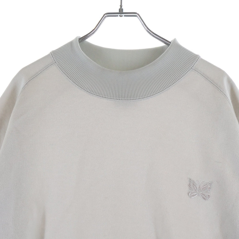 Needles(ニードルス) Mock Neck Tee クルーネック 半袖Tシャツ MR306 グレー