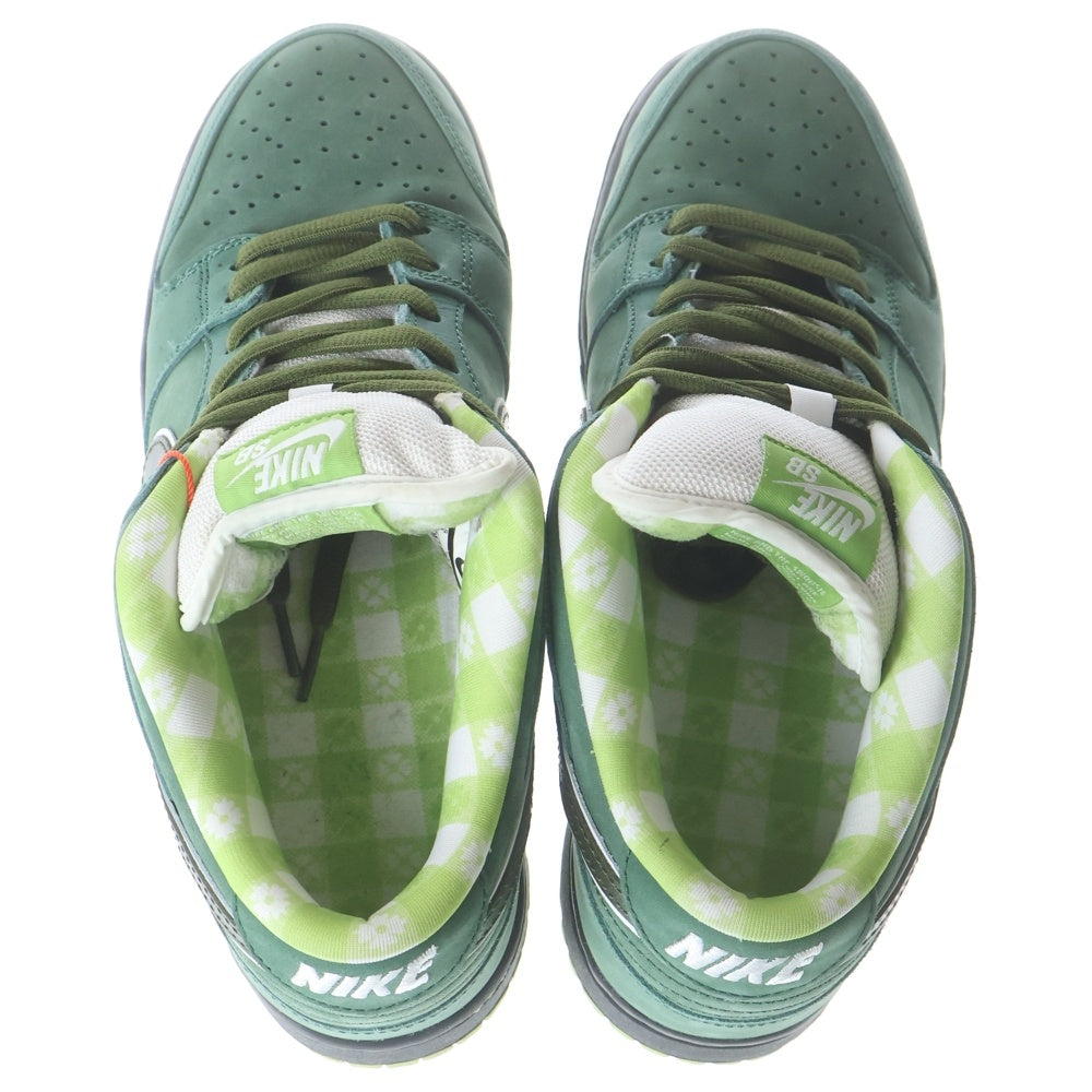 NIKE SB(ナイキエスビー) ×CONCEPTS DUNK LOW GREEN LOBSTER SPECIALBOX BV1310-337 コンセプツ ダンクロー グリーンロブスター スペシャルボックス ローカットスニーカー US9/27.0cm