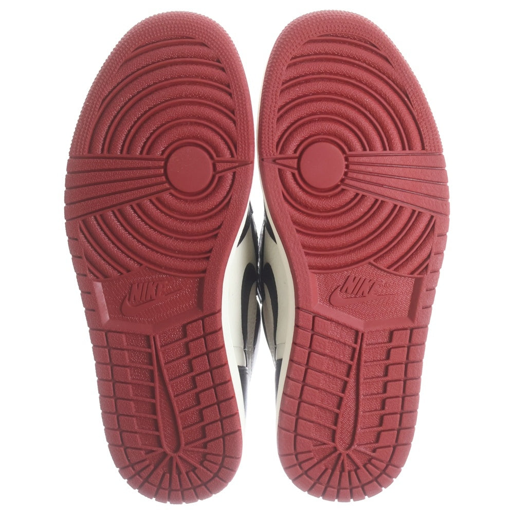 NIKE(ナイキ) AIR JORDAN 1 HIGH RETRO NOT FOR RESALE 861428-106 エアジョーダン1 レトロ ノット フォー リセール ハイカットスニーカー US10/28.0cm ブラック/レッド