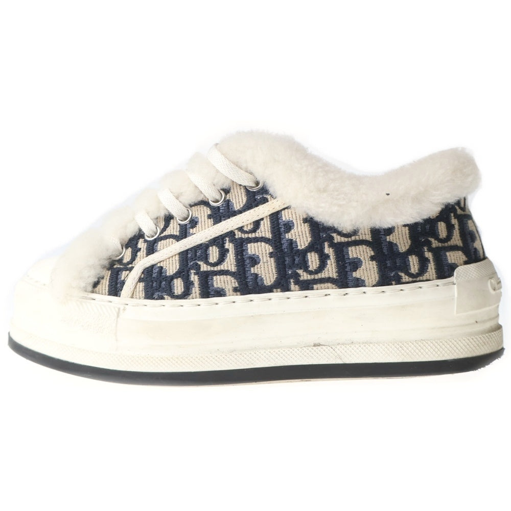 Christian Dior(クリスチャンディオール) プラットフォーム 厚底スニーカー ホワイト レディース