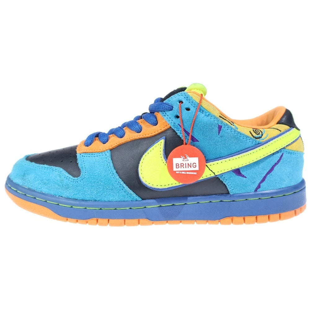 NIKE SB(ナイキエスビー) 【観賞用 2008年製】 DUNK LOW SKATE OR DIE 304292-073 ダンクロー スケート オア ダイ ローカットスニーカー US8.5/26.5cm マルチカラー