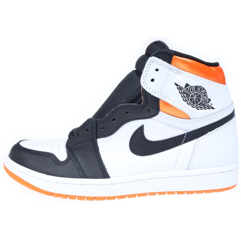 NIKE(ナイキ) AIR JORDAN 1 HIGH OG ELECTRO ORANGE 555088-180 エアジョーダン1 エレクトロオレンジ ハイカットスニーカー ホワイト/オレンジ US9.5/27.5cm