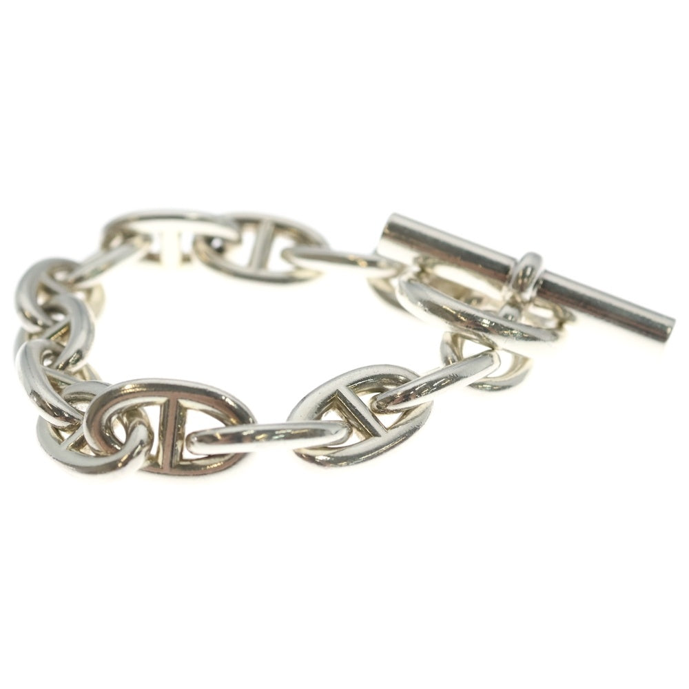 HERMES(エルメス) Chaine d'Ancre TGM シェーヌダンクル 13コマ チェーンブレスレット シルバー