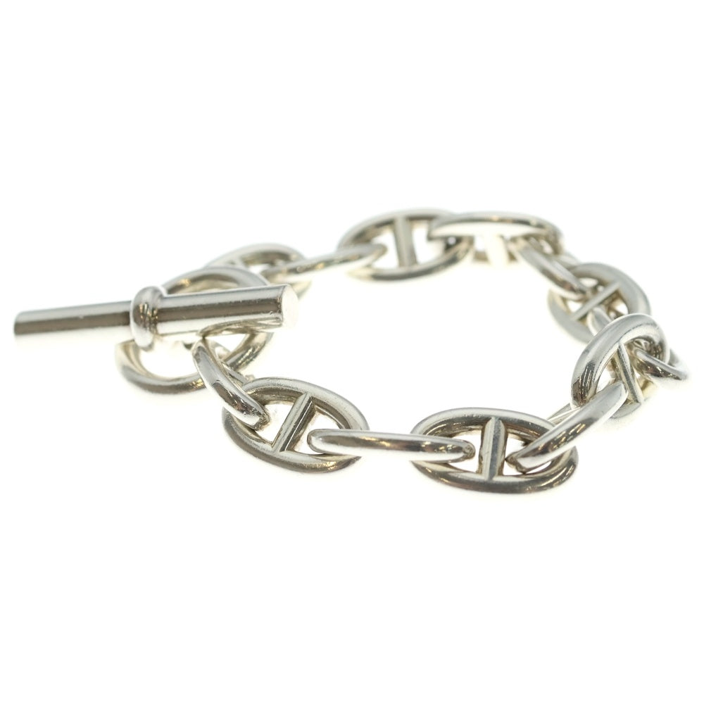 HERMES(エルメス) Chaine d'Ancre TGM シェーヌダンクル 13コマ チェーンブレスレット シルバー