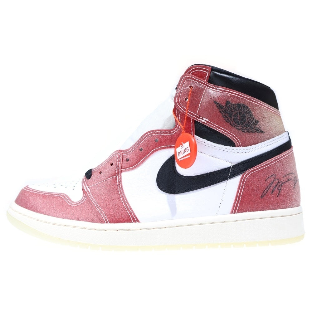 NIKE(ナイキ) ×TROPHY ROOM AIR JORDAN 1 RETRO HIGH OG SP F&F DA2728-100 トロフィールーム エアジョーダン 1 フレンドアンドファミリー ハイカットスニーカー