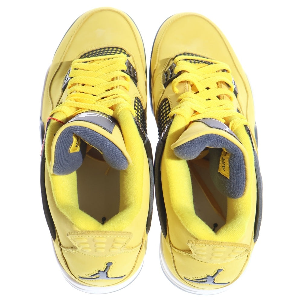 NIKE(ナイキ) AIR JORDAN 4 RETRO TOUR YELLOW CT8527-700 エアジョーダン 4 レトロ ハイカットスニーカー ツアーイエロー US10.5/28.5cm イエロー