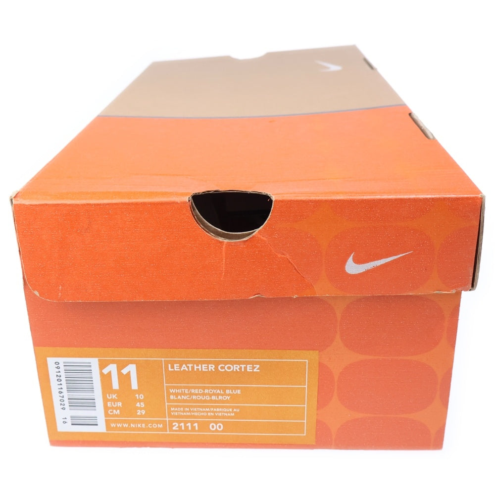 NIKE(ナイキ) 【観賞用2002年製】CORTEZ 2111-00 コルテッツ ローカットスニーカー US11/29.0cm ホワイト/レッド