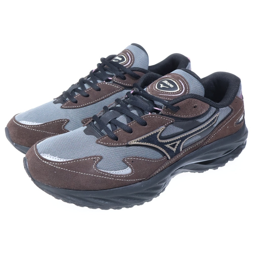 MIZUNO(ミズノ) Wave Rider 8 D1GA330925 ウェーブライダー ローカットスニーカー ブラック/ブラウン US9.5/27.5cm