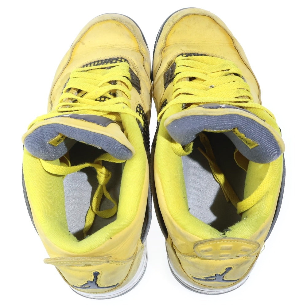 NIKE(ナイキ) AIR JORDAN 4 RETRO TOUR YELLOW CT8527-700 エアジョーダン 4 レトロ ハイカットスニーカー ツアーイエロー US10.5/28.5cm イエロー