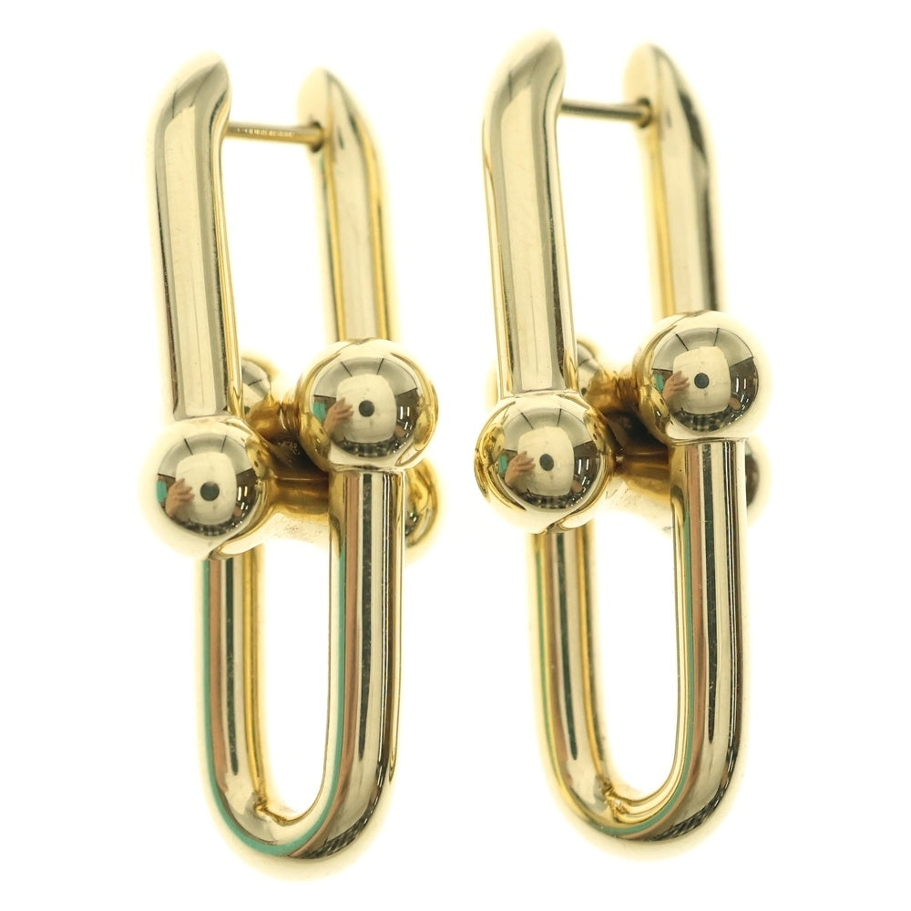 TIFFANY & Co.(ティファニー) K18YG HardWear ハードウェア ラージリンクピアス イエローゴールド