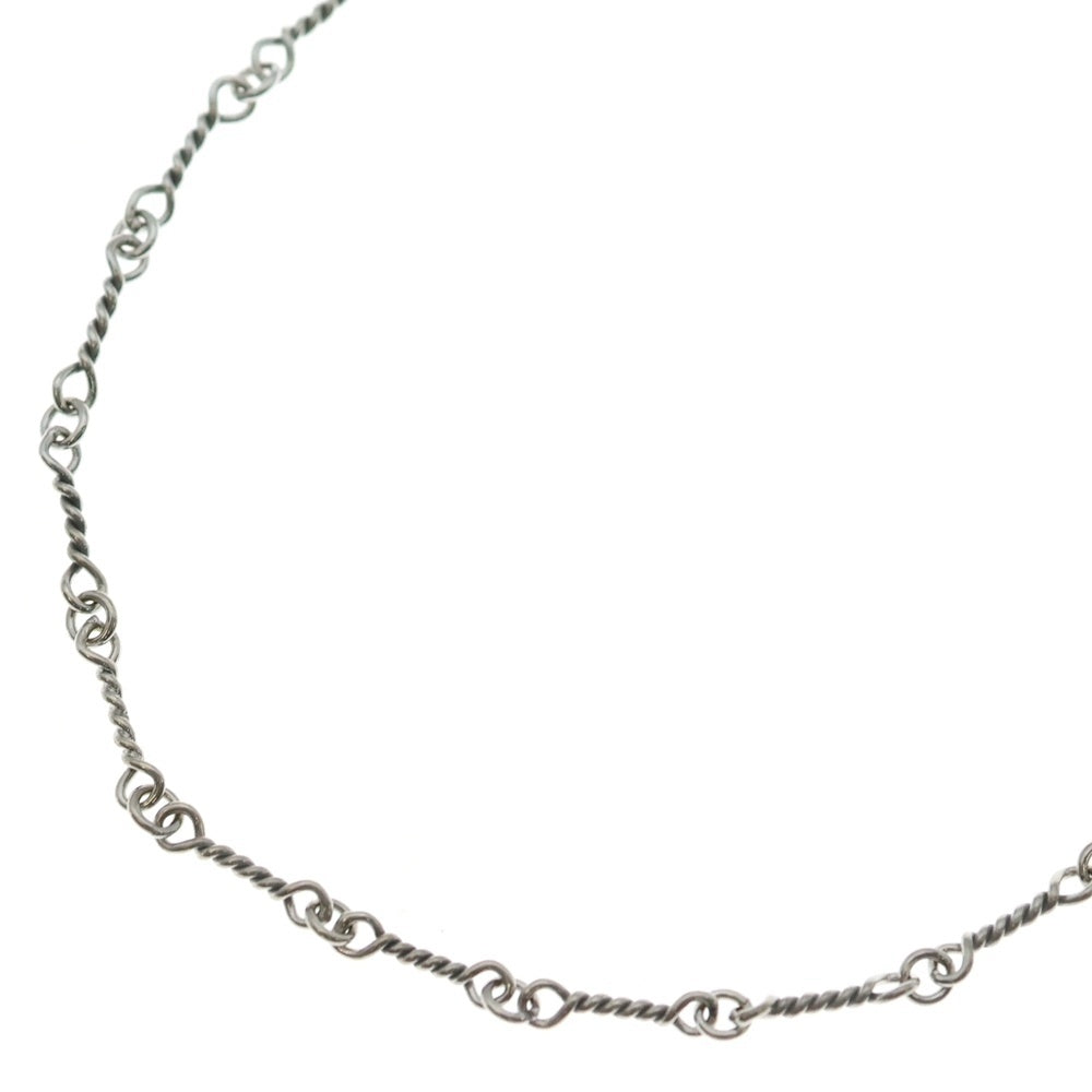 CHROME HEARTS(クロムハーツ) OLD 18KWG NECKCHAIN T16 オールド ツイストチェーンネックレス 16inch ホワイトゴールド