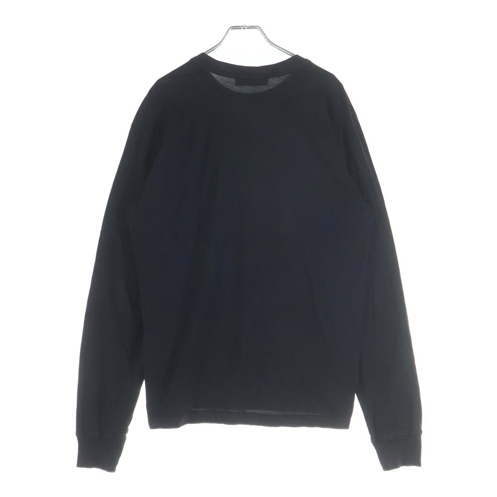 STONE ISLAND(ストーンアイランド) 胸パッチロゴ長袖Tシャツ ブラック