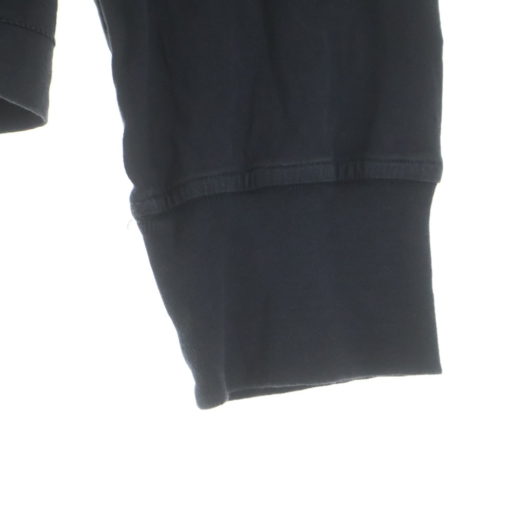 STONE ISLAND(ストーンアイランド) 胸パッチロゴ長袖Tシャツ ブラック